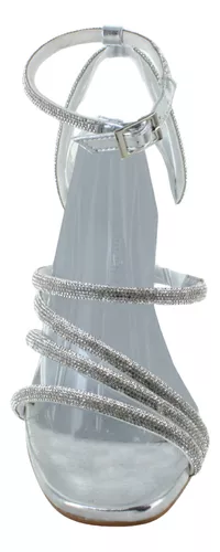 Clasben Zapatilla Tacon Elegante Fiesta Pulsera Mujer 90051