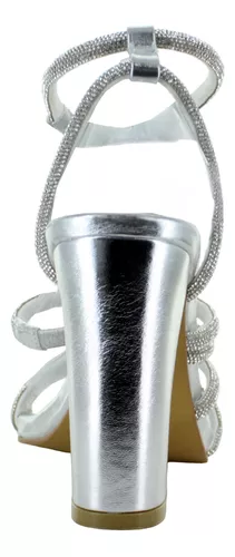 Clasben Zapatilla Tacon Elegante Fiesta Pulsera Mujer 90051