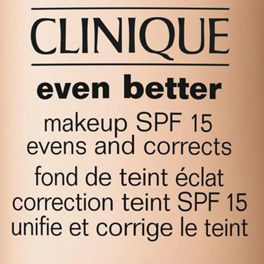 CLINIQUE EVEN BETTER MAKEUP SPF15  MAQUILLAJE CORRECTOR ANTIMANCHAS EN   CN 40 CREAM CHAMOIS