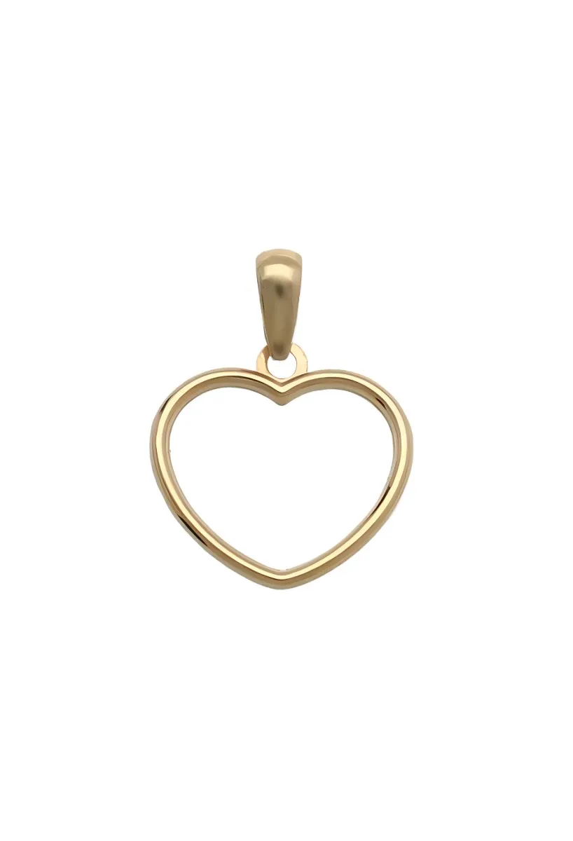 COLGANTE DE ORO 18 KILATES CON FORMA DE CORAZóN 002_84098G