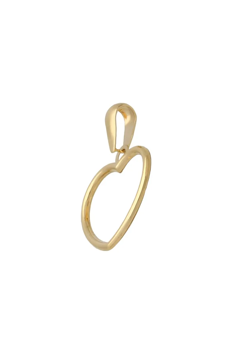 COLGANTE DE ORO 18 KILATES CON FORMA DE CORAZóN 002_84098G