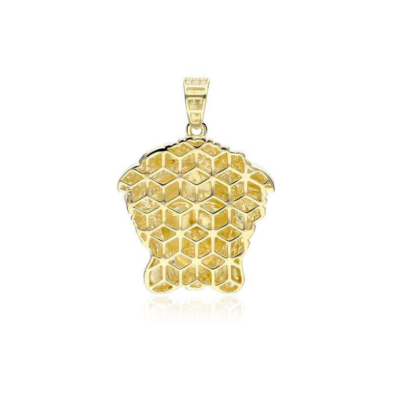 Colgante Oro 18k con circonitas "Aegea"