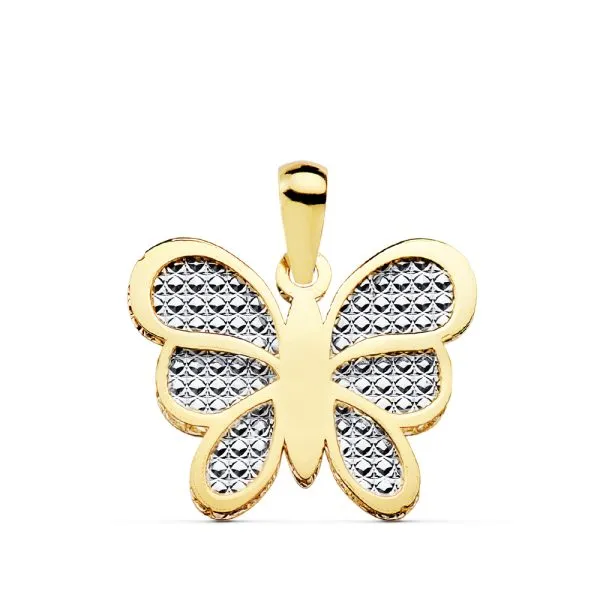 Colgante Oro Mariposa 17 x 14 mm.