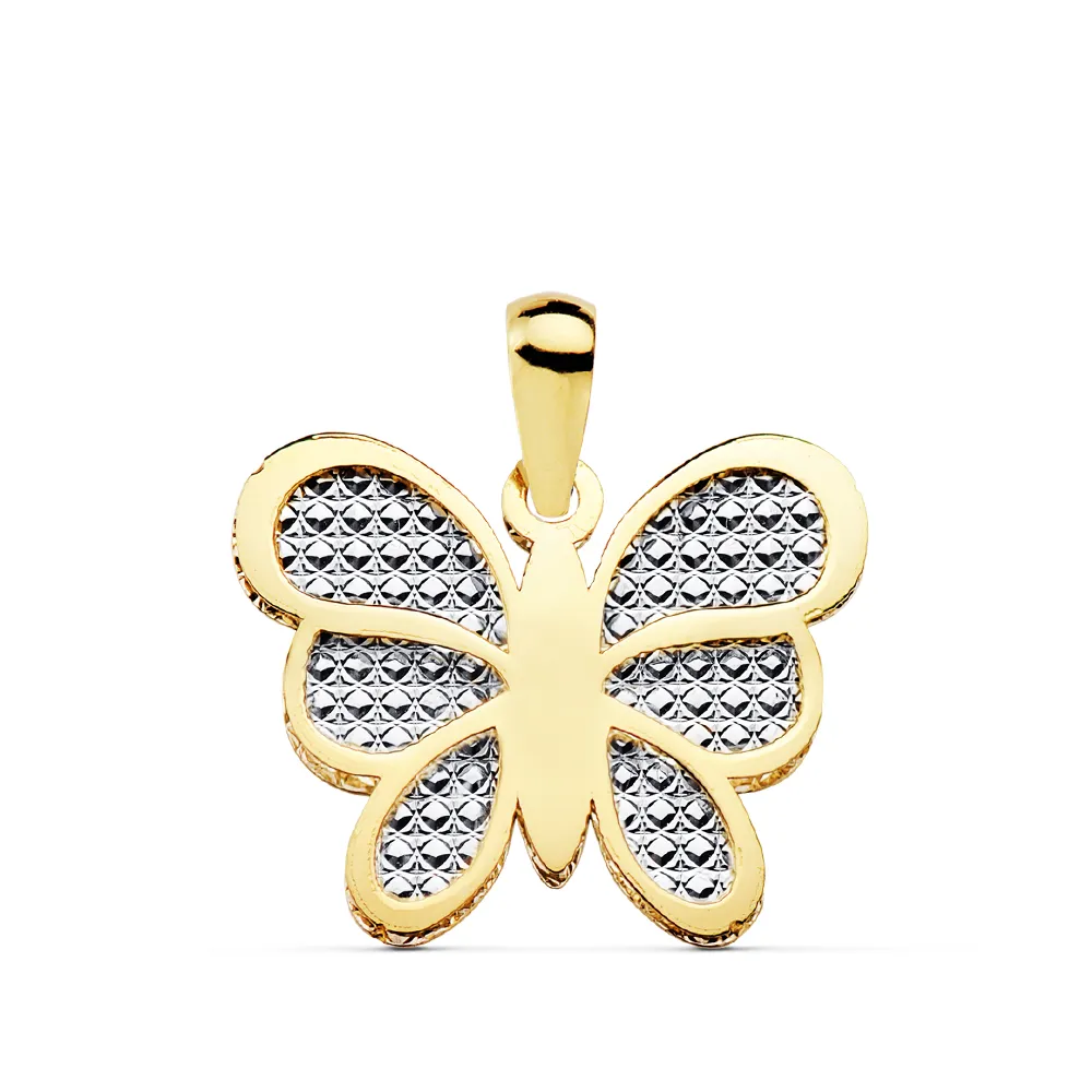 Colgante Oro Mariposa 17 x 14 mm.