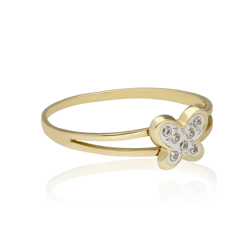 CONJUNTO "MARIPOSAS" ORO 18K P. CULTIVADAS