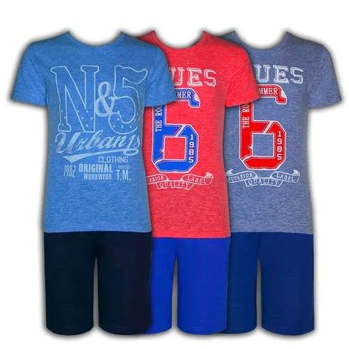 Conjuntos de Niños Ref. 2062 Tallas 6 a 16. Colores Surtidos