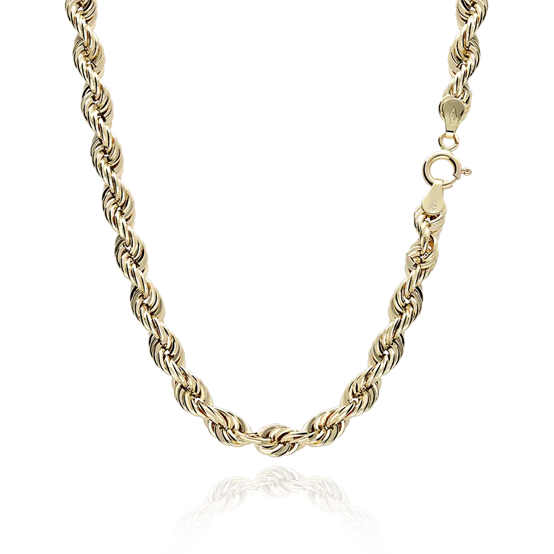 CORDON SALOMÓNICO "AUGUSTA" ORO 18K 60 CM