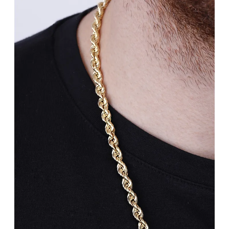 CORDON SALOMÓNICO "AUGUSTA" ORO 18K 60 CM