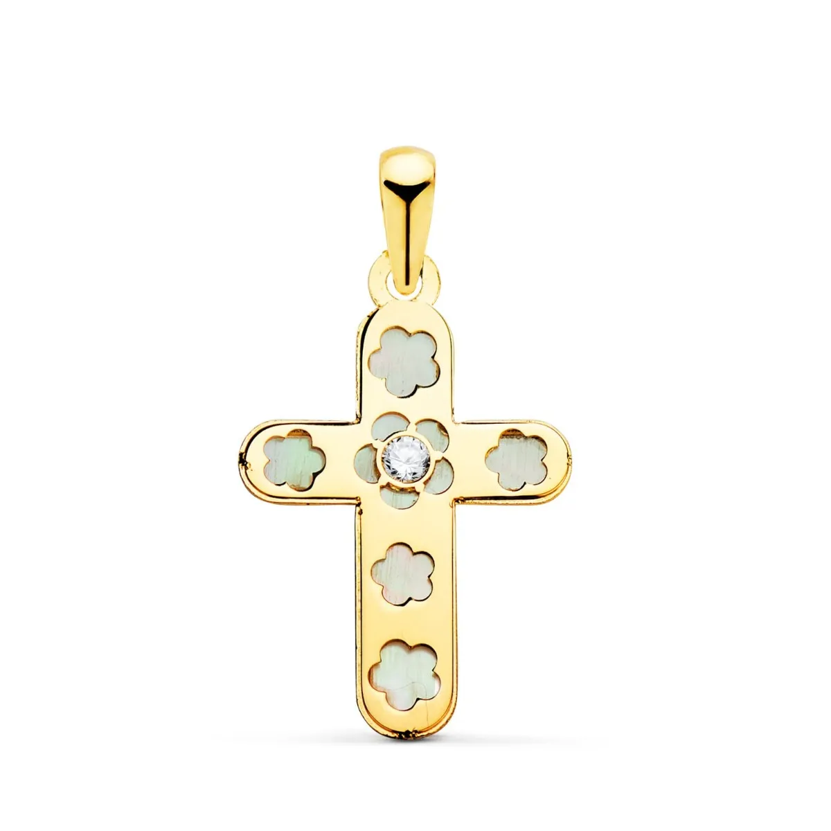 Cruz Oro Nácar
