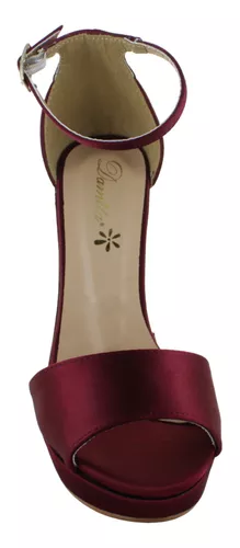 Damita Zapatilla Plataforma Moda Fiesta Pulsera Mujer 87580