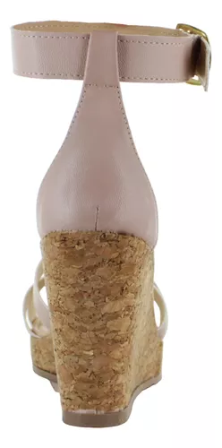 Fratta Sandalia Plataforma Moda Elegante Pulsera Mujer 89143