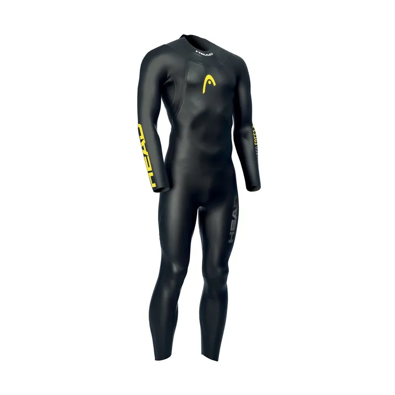 HEAD neopreno OPENWATER FREE 3.2 hombre negro amarillo FINA APROVED