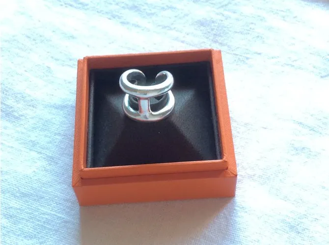 Hermès Anillo de osmose Plata 