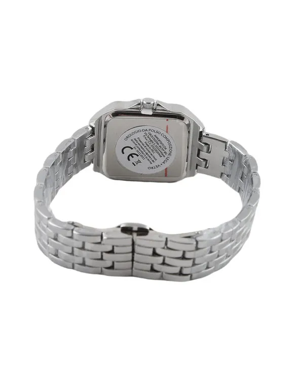 Jcky Reloj de pulsera para mujer con pedrería