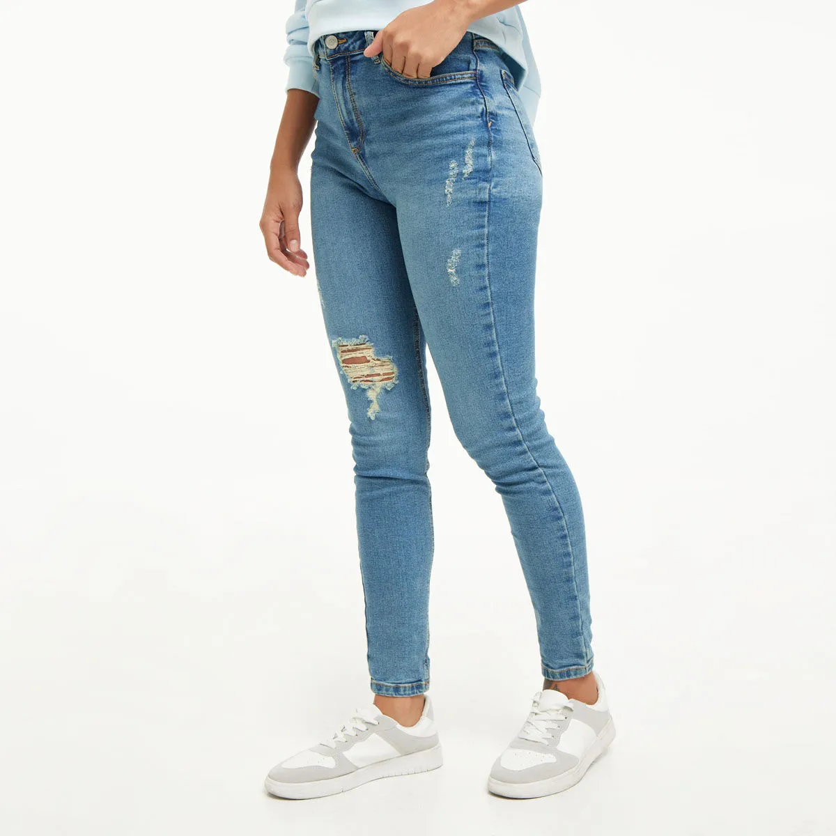 Jean Skinny Con Rotos