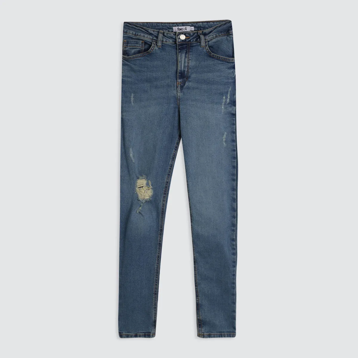 Jean Skinny Con Rotos