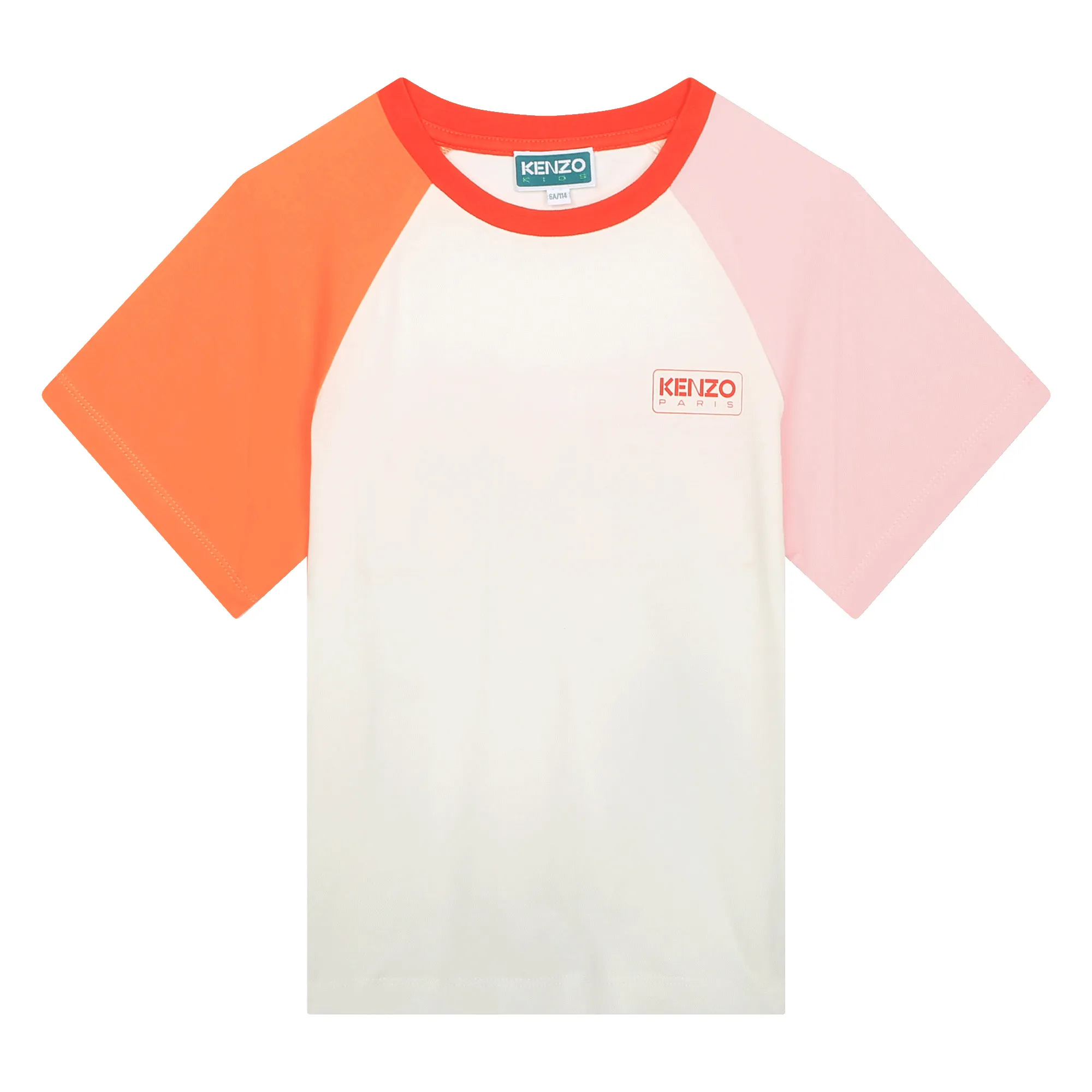 KENZO KIDS Camiseta de mangas a contraste