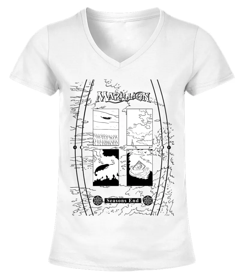 Marillion WT (3) Camiseta cuello pico Mujer