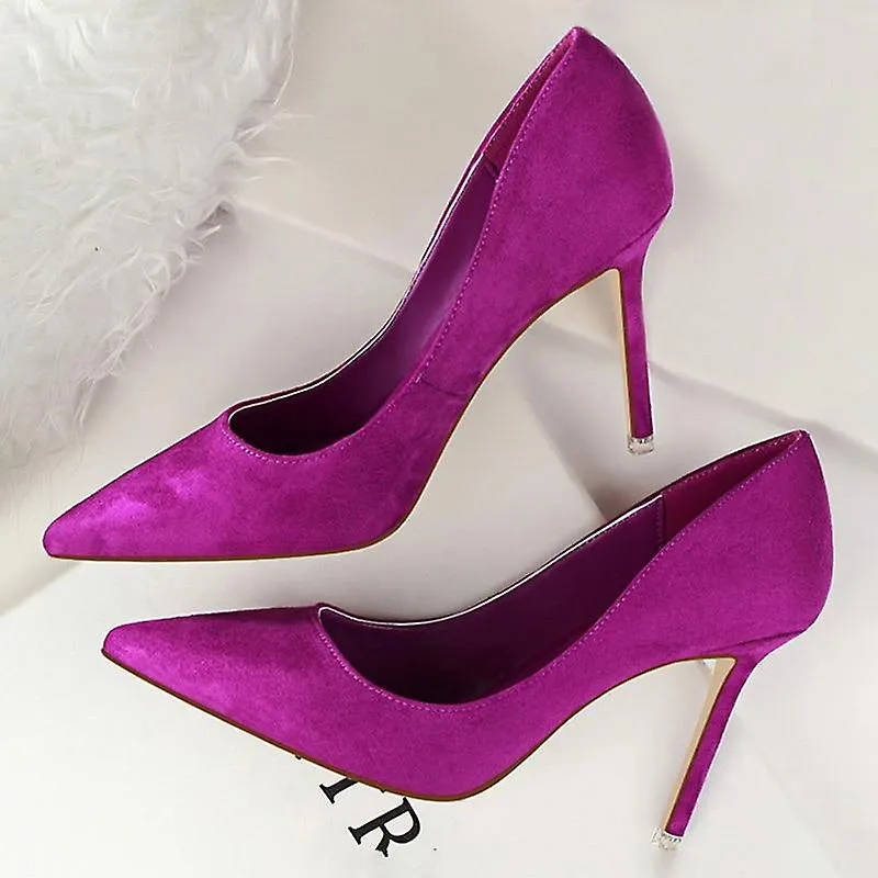 Mujeres Bombas Moda Tacones Altos