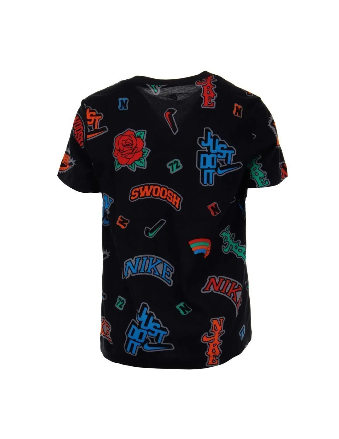 NIKE  CAMISETA NEGRA FZ5170 010 NIñO
