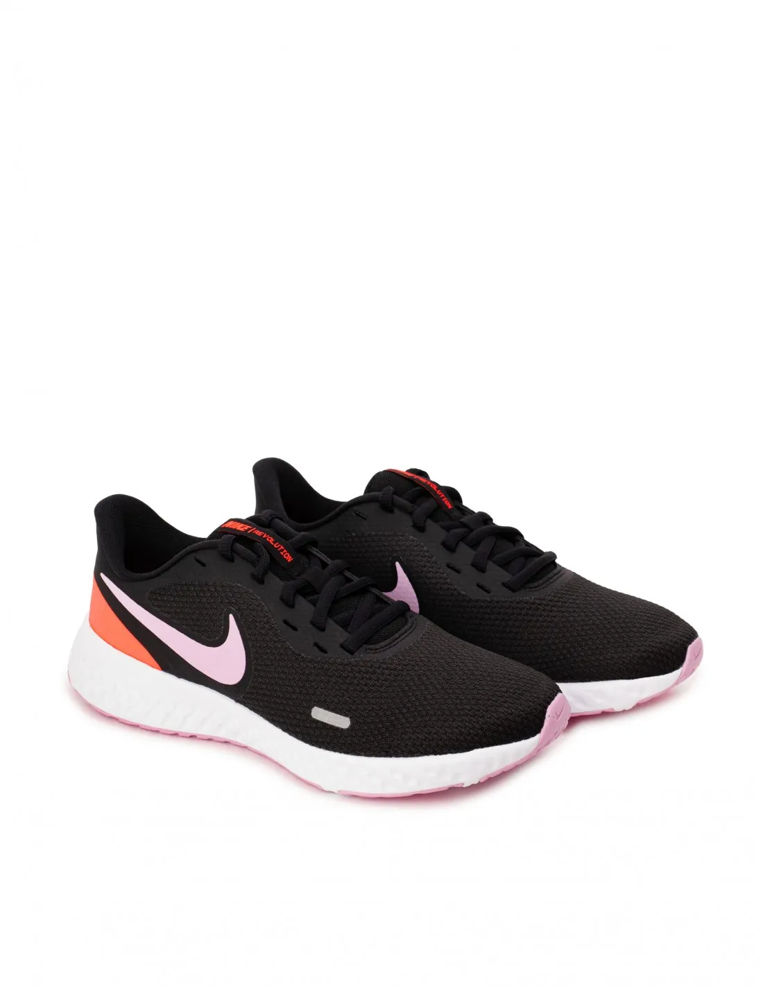 NIKE Revolution 5 Negras y Rosa