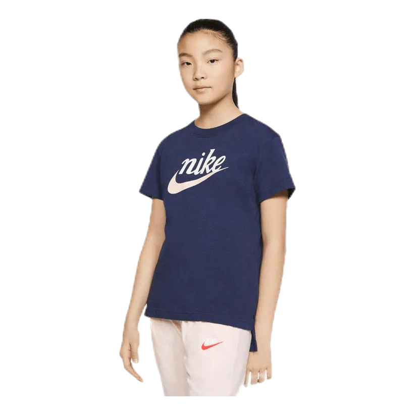 Nike Script Futura Tee Junior Blue