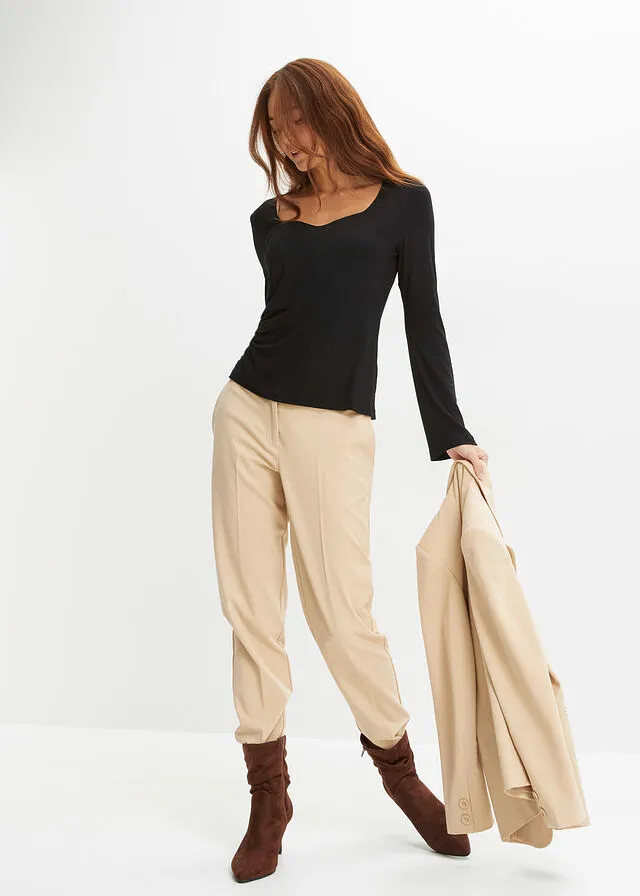 Pantalón Café con leche