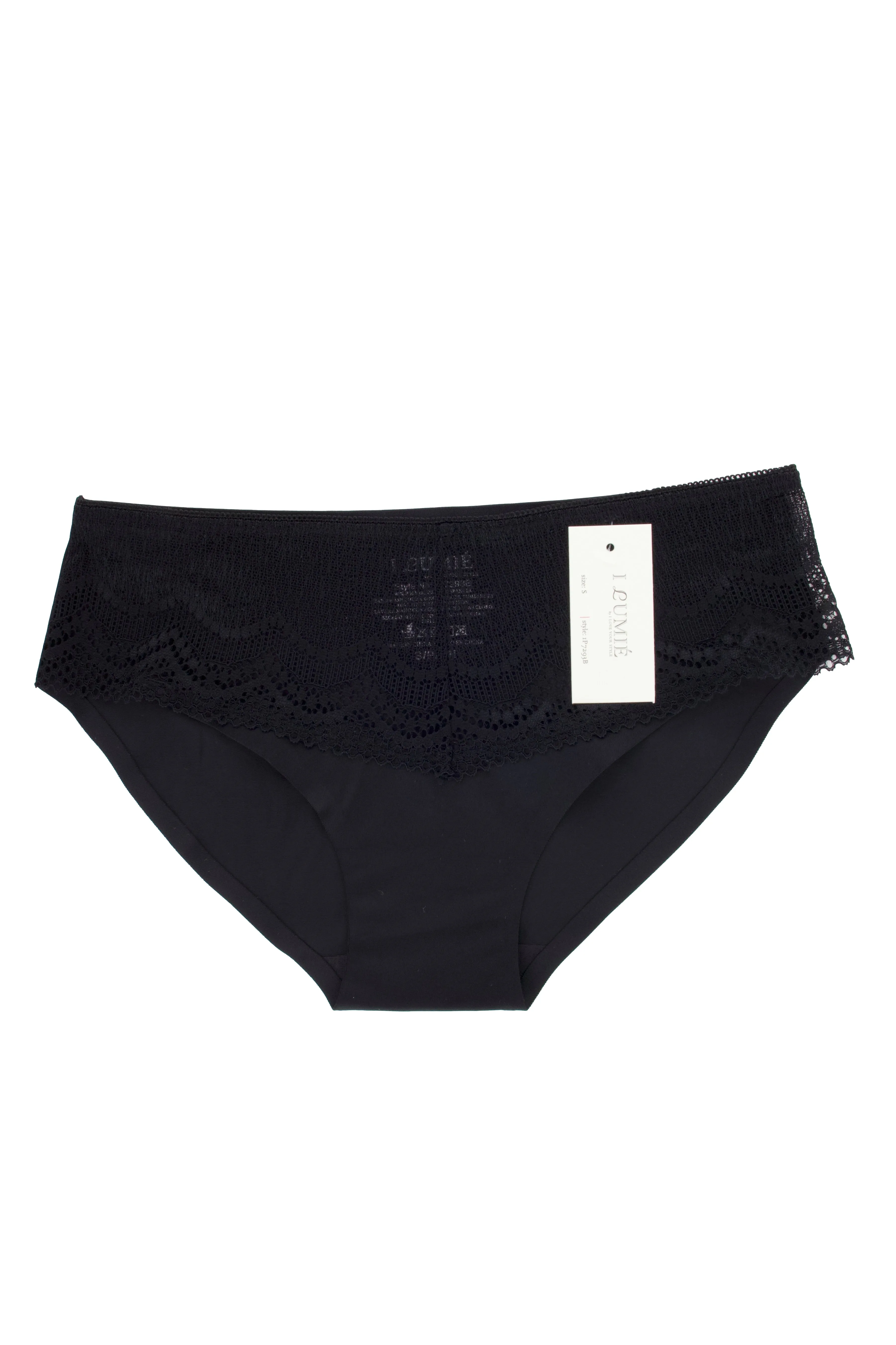 PANTY SIN COSTURA DETALLE DE ENCAJE IP7293
