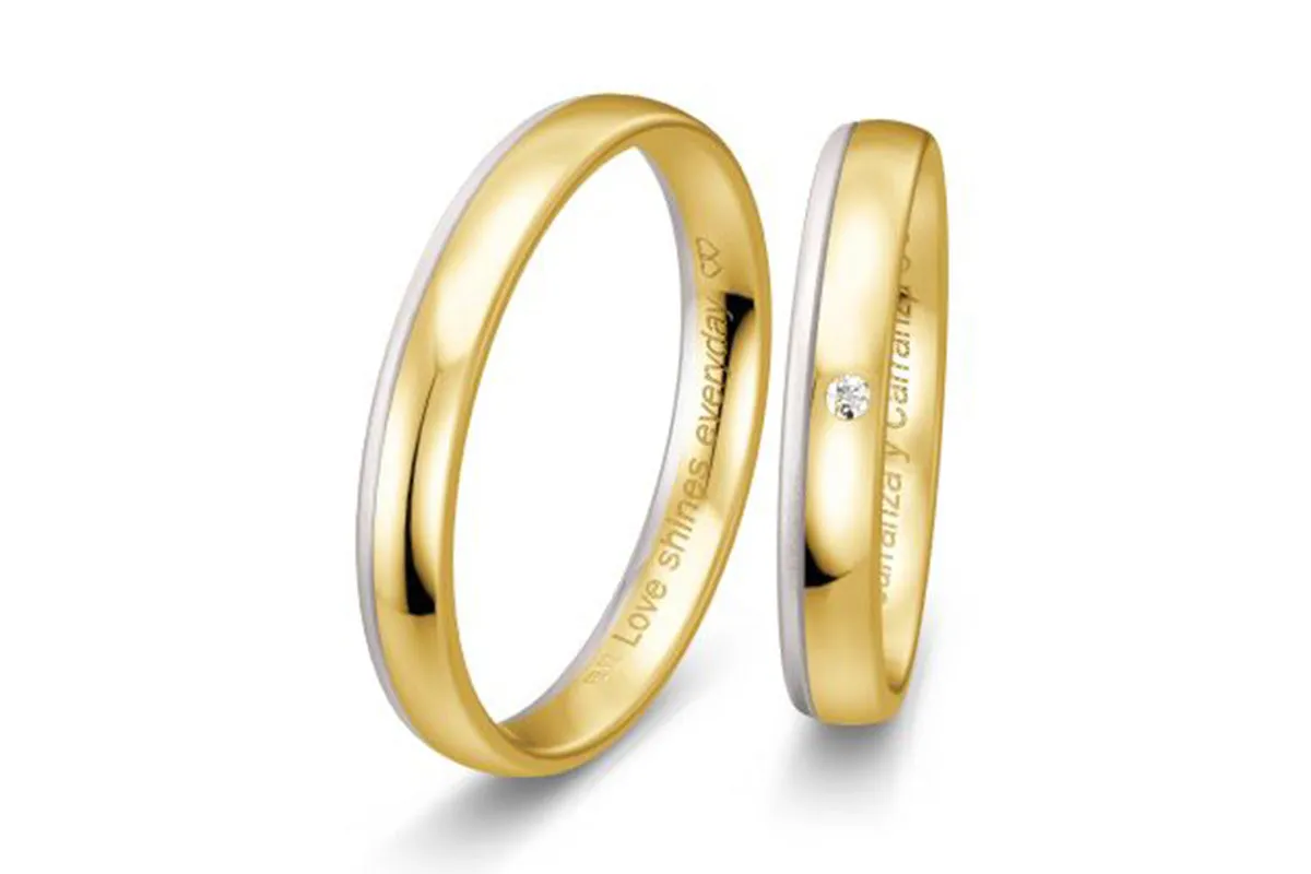 PAR DE ARGOLLAS DE MATRIMONIO  