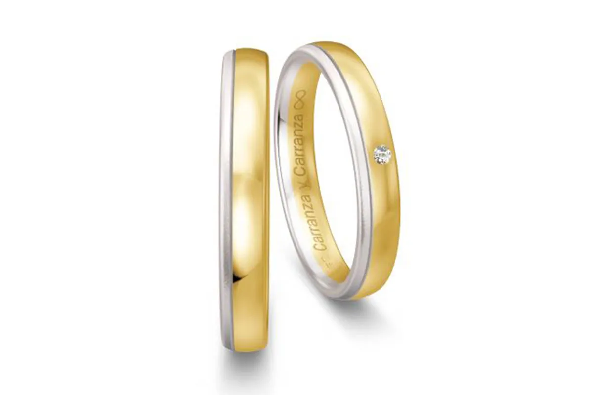 PAR DE ARGOLLAS DE MATRIMONIO  