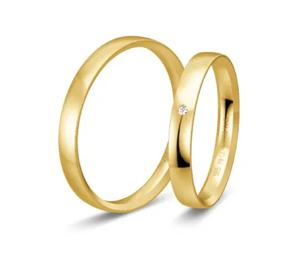 PAR DE ARGOLLAS DE MATRIMONIO  