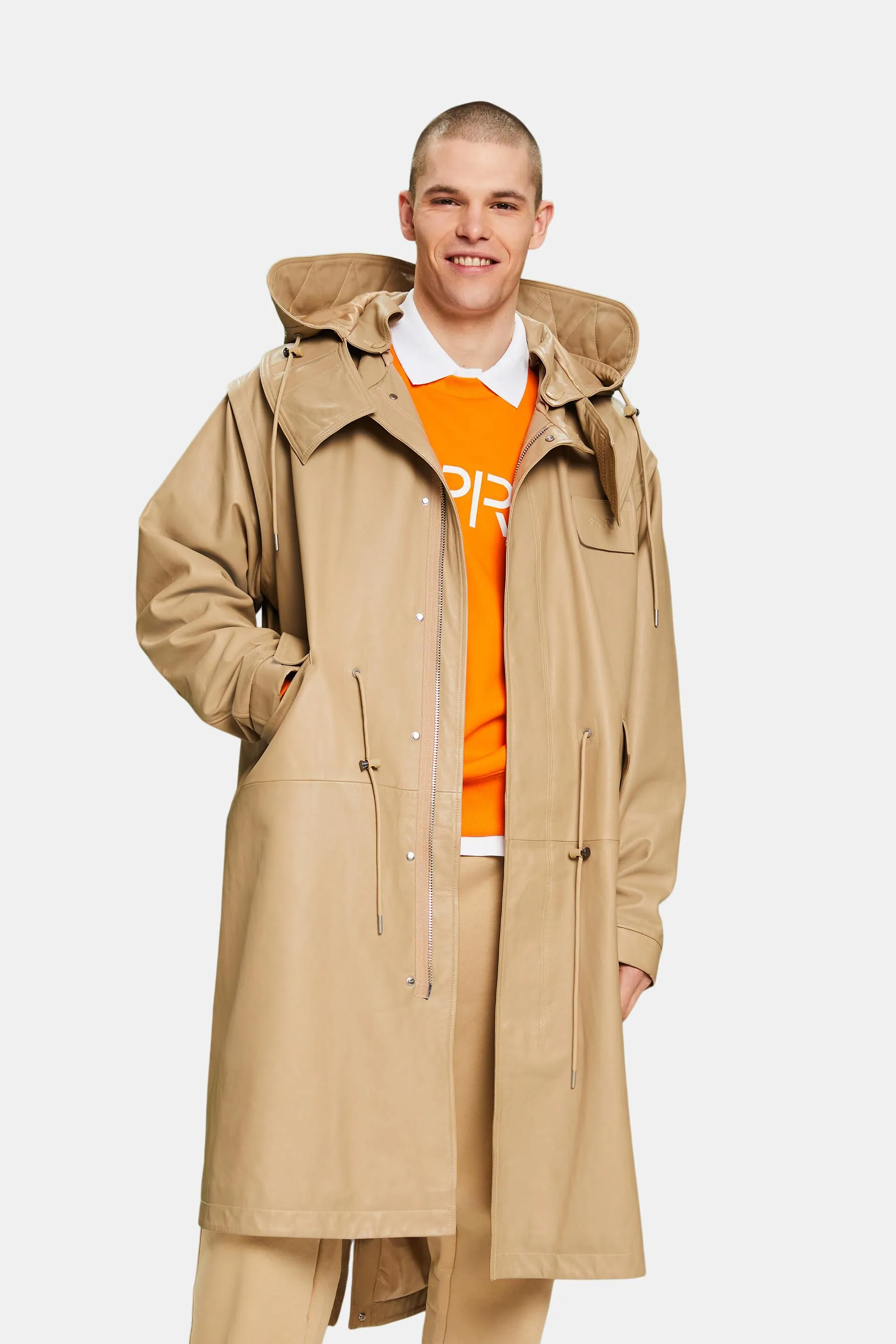 Parka de piel multifuncional