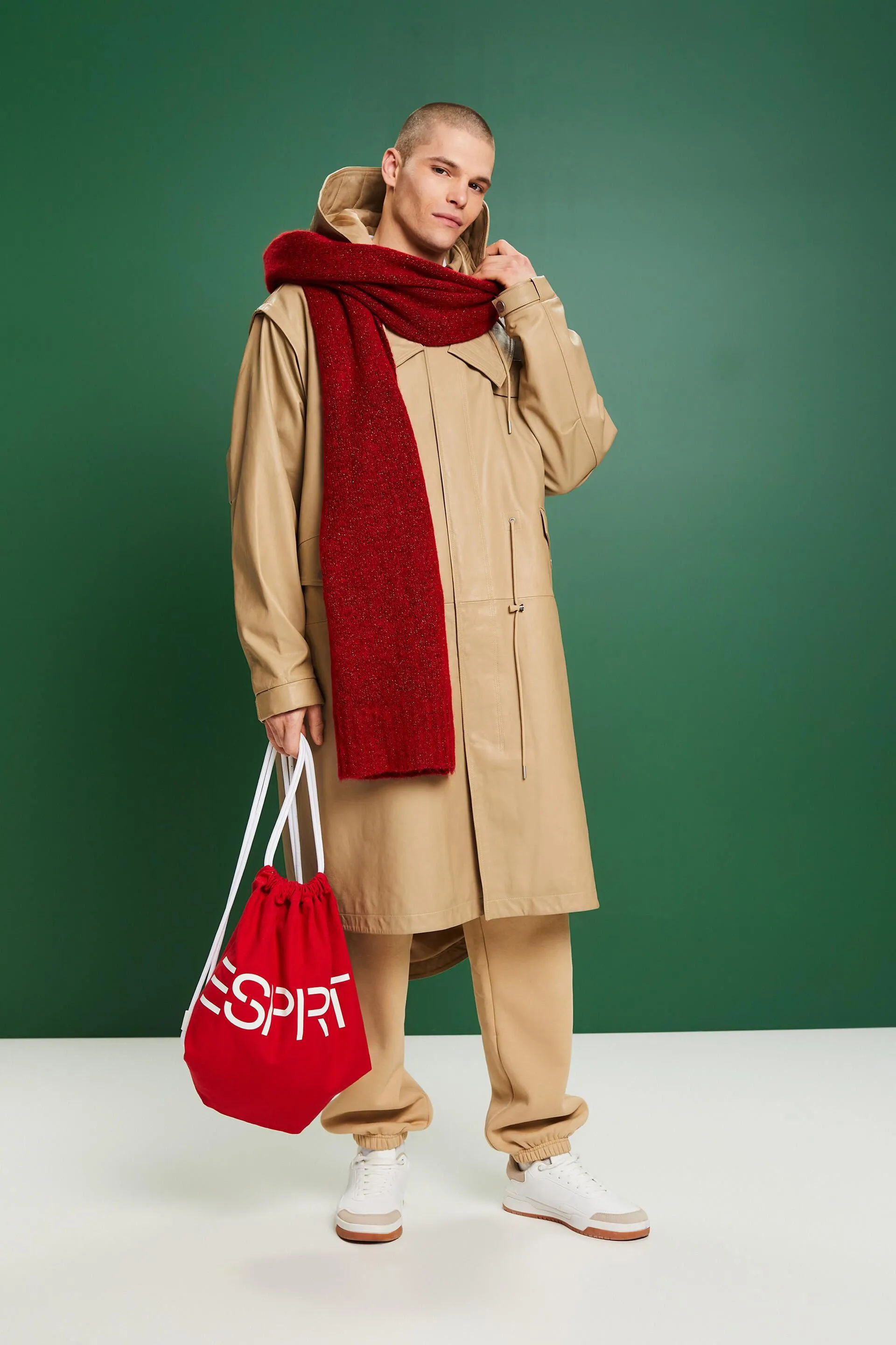 Parka de piel multifuncional