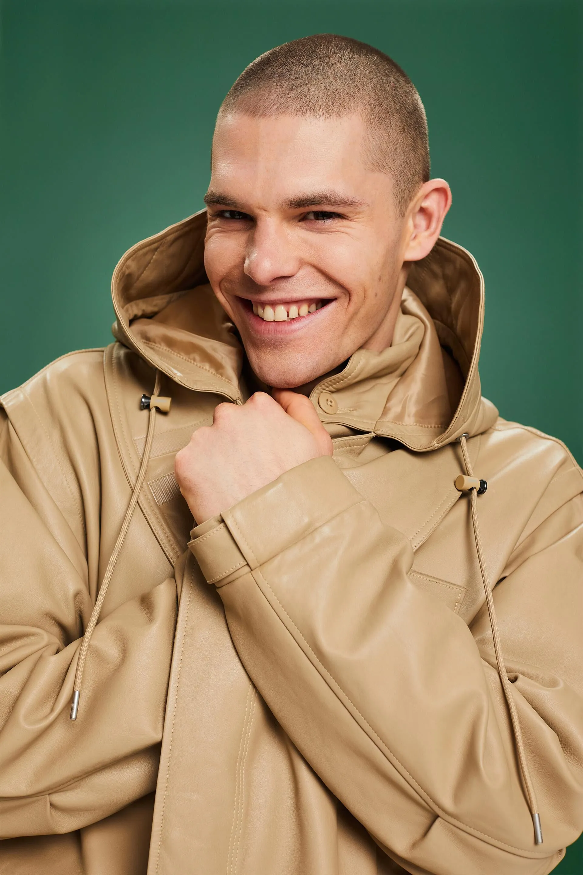 Parka de piel multifuncional