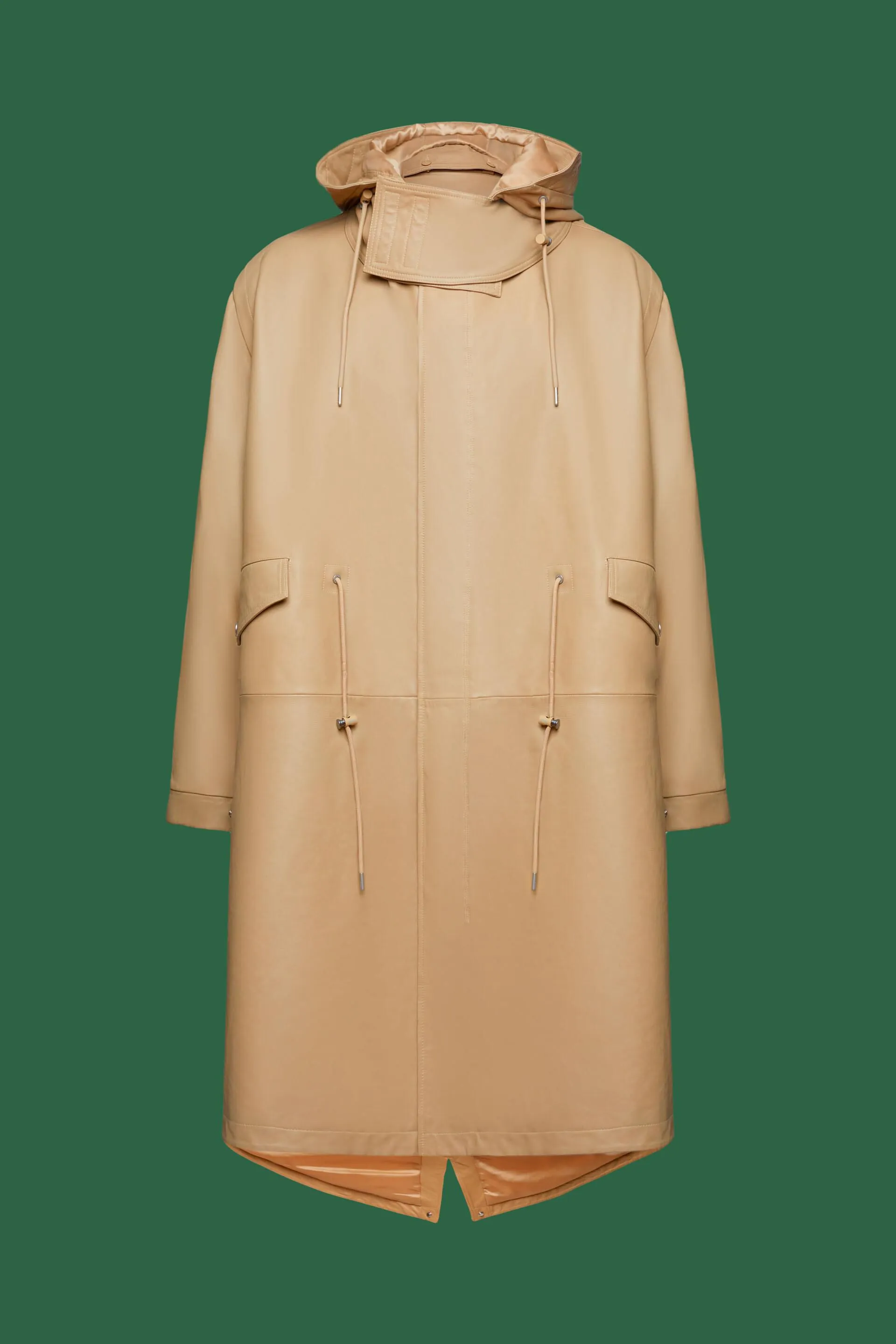 Parka de piel multifuncional