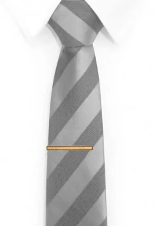 Pasador de corbata oro 18K mate y brillo