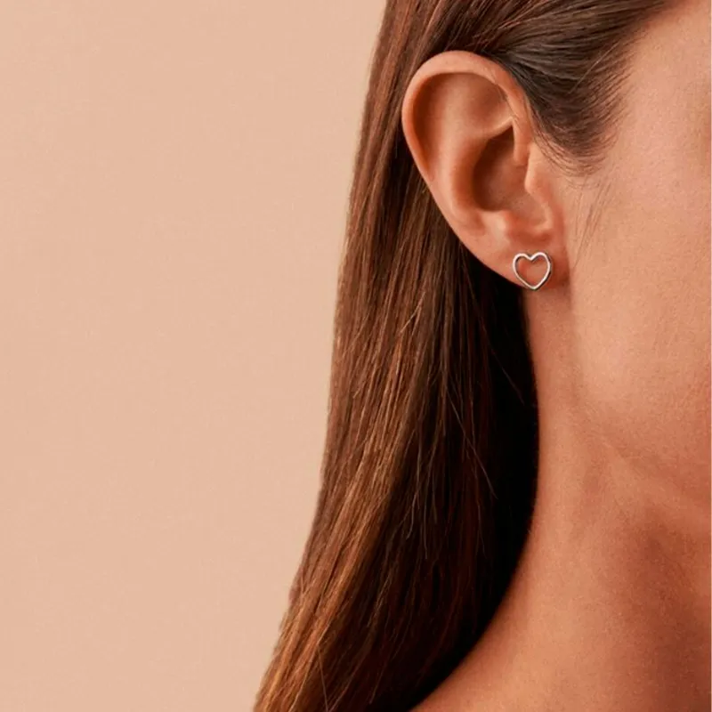 PENDIENTES AGATHA CORAZóN PLATA 2321125050TU