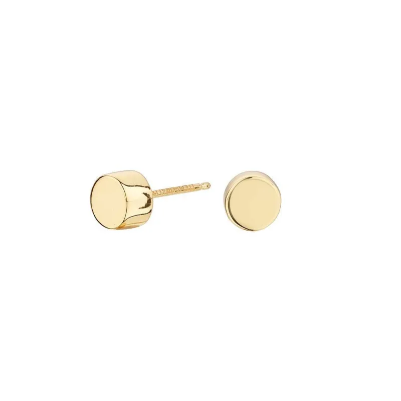 PENDIENTES CUBE CíRCULO ACABADO ORO SEA200049UU