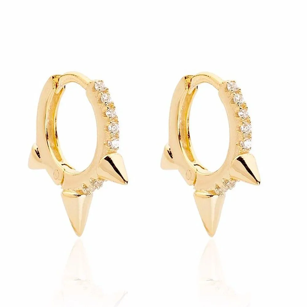 Pendientes en Plata de Ley Dilan Gold