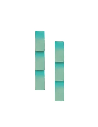 Pendientes Pansy verdes