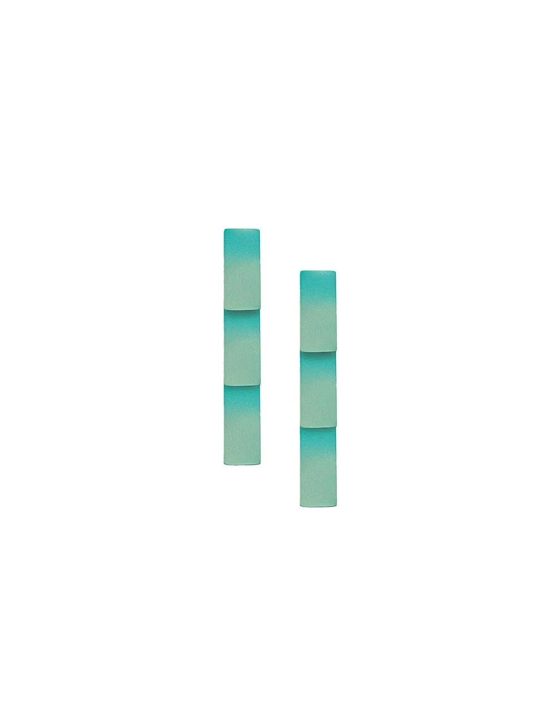 Pendientes Pansy verdes