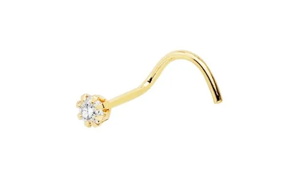 Piercing Nariz Oro