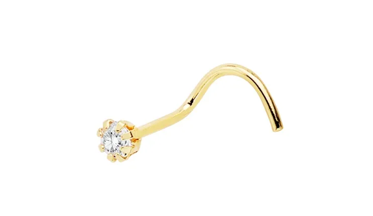 Piercing Nariz Oro