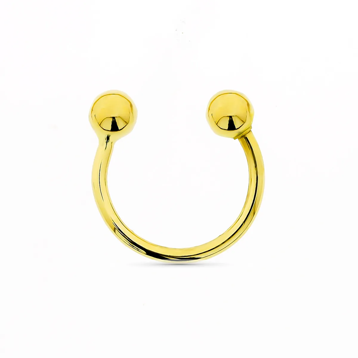 Piercing Oro Curvo