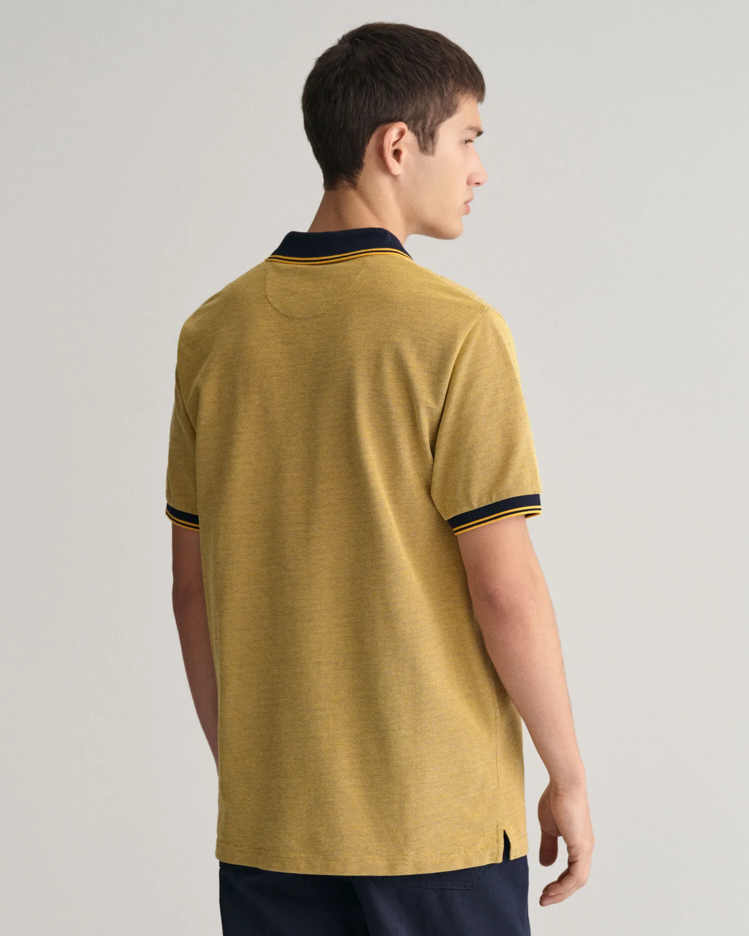 Polo de piqué Oxford en cuatro colores