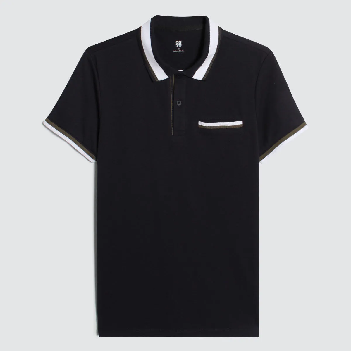Polo Tejida Con Bolsillo