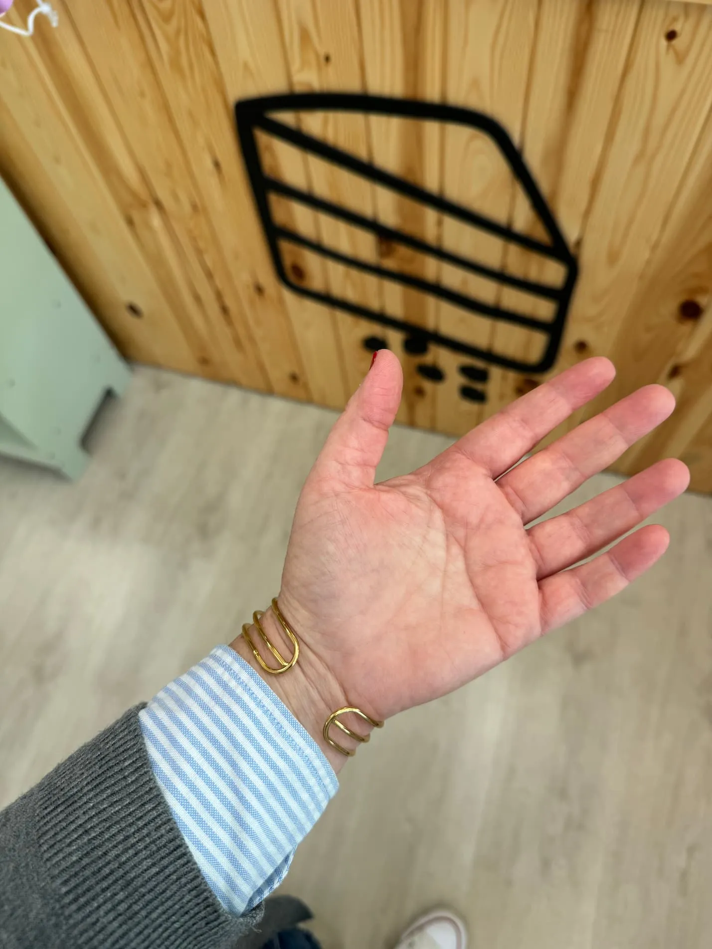 Pulsera Chocker rígida