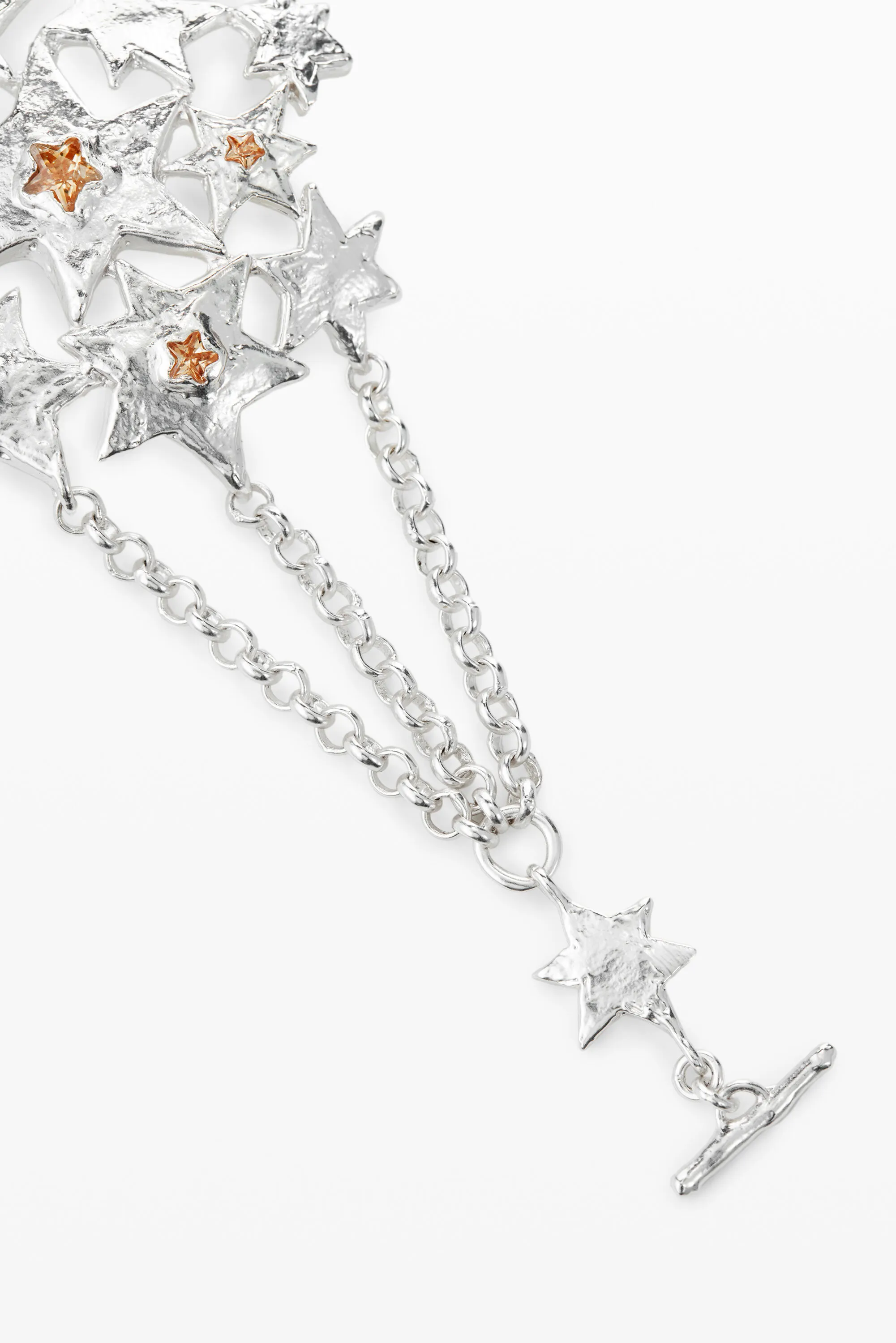 Pulsera de cadenas estrellas Zalio