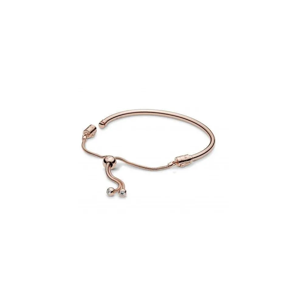 Pulsera Moments en PANDORA Rose Rígida cierre deslizante