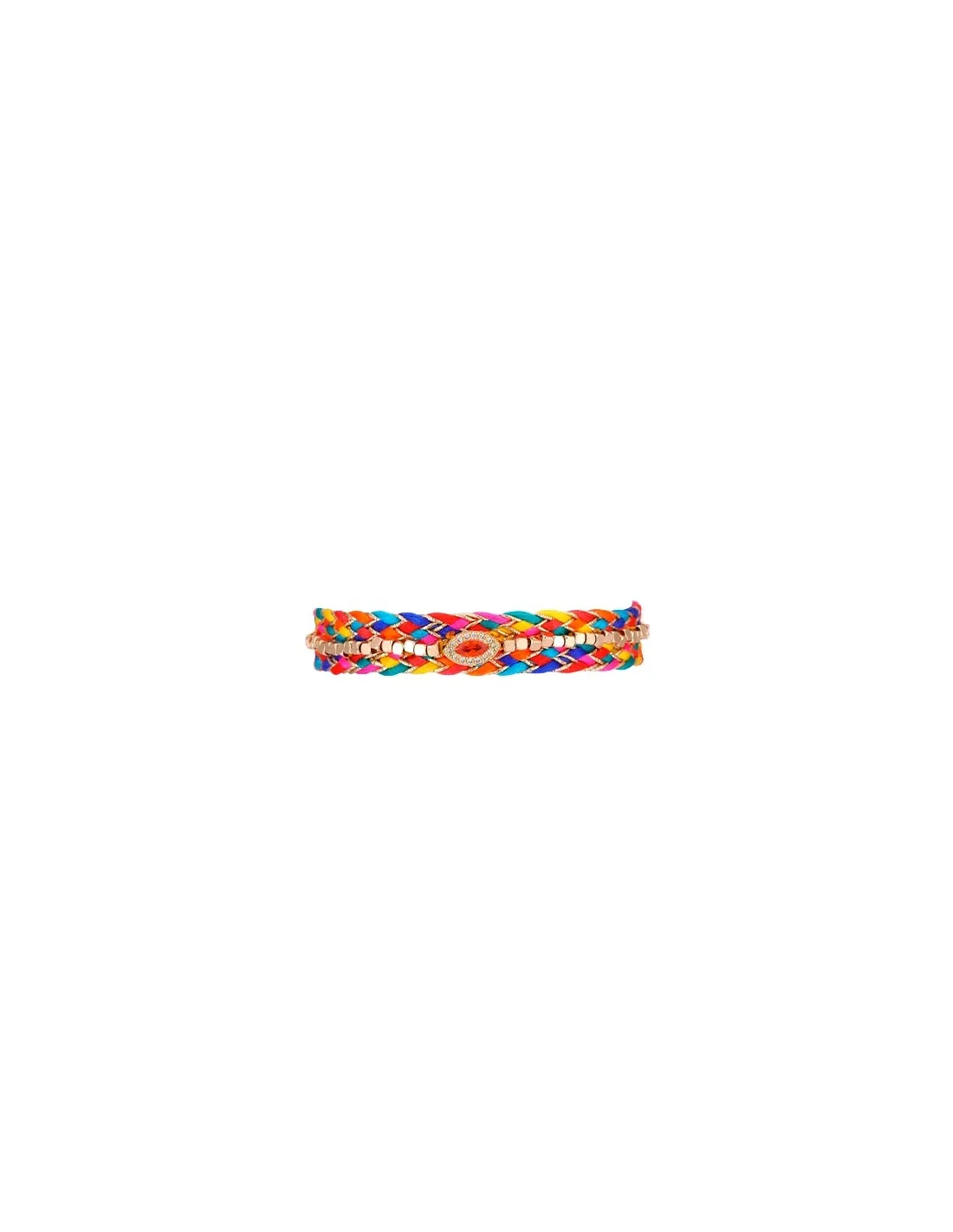 Pulsera Pavana gema roja